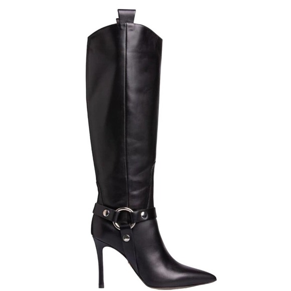 Beautiisoles by Robyn Shreiber Phoebe Black Boot Size 10 - Picture 1 of 16